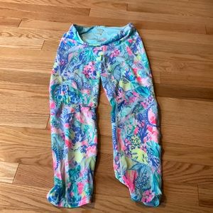 Lilly Pulitzer. Capri leggings.